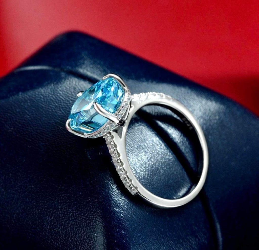 Oval Moissanite Lab