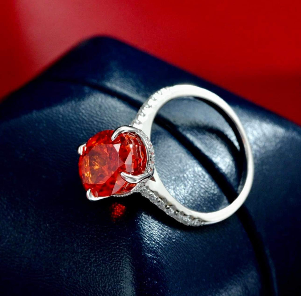 Oval Moissanite Lab