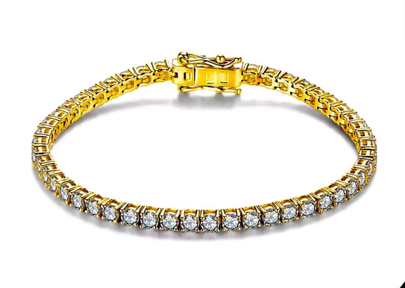 Moissanite Diamond Tennis Bracelet