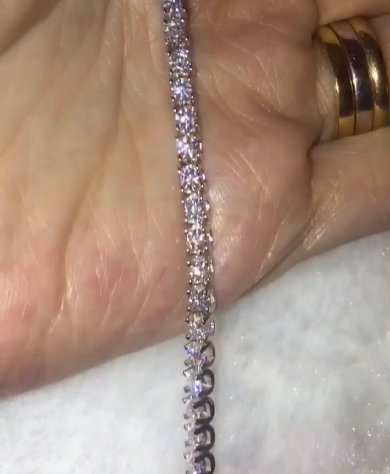 Moissanite Diamond Tennis Bracelet