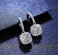 Total 2ct "Clarice" Dangling Earrings
