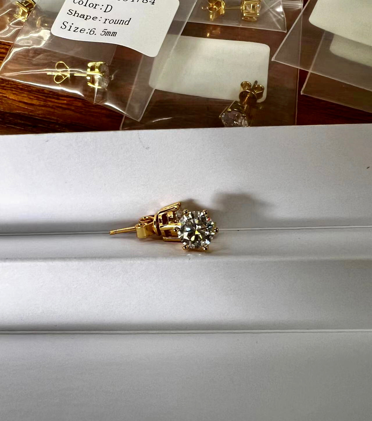 Fiona Moissanite  Diamond Engagement Ring