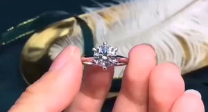 Fiona Moissanite  Diamond Engagement Ring
