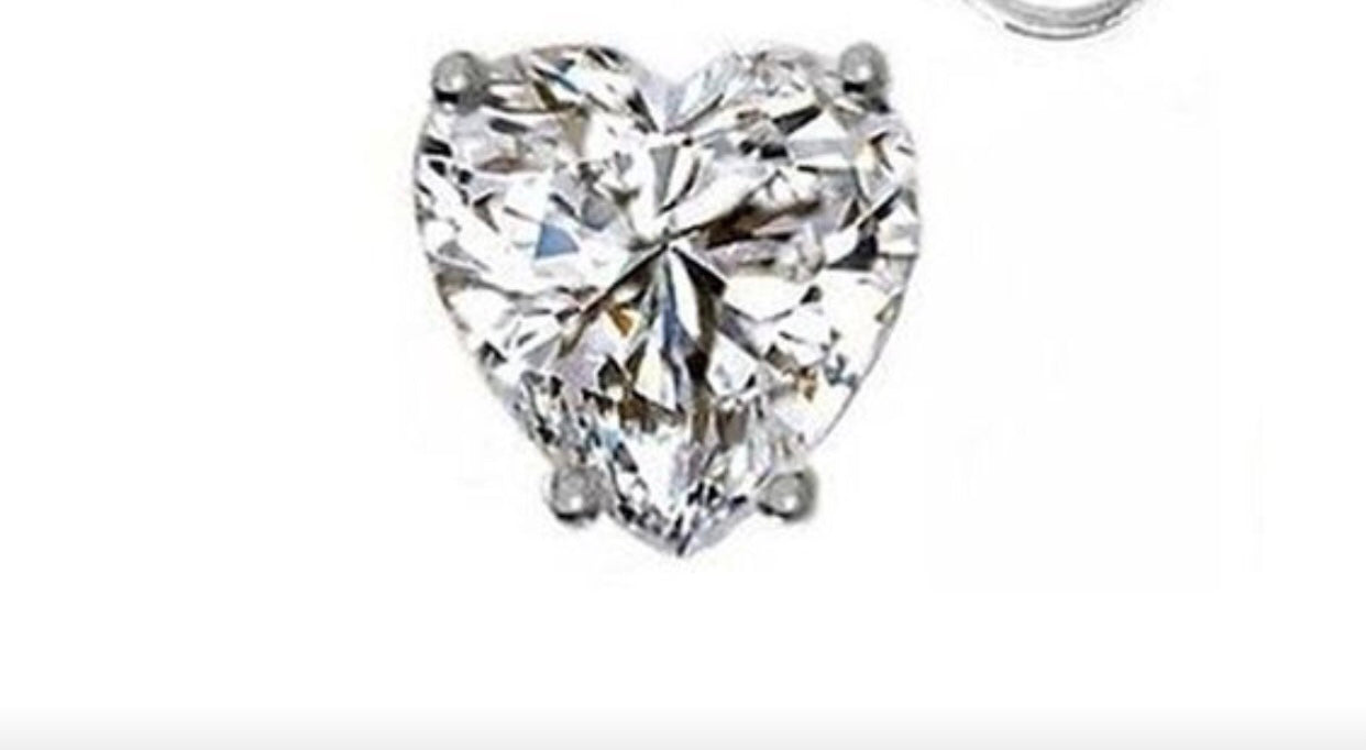 "Crystal"  Moissanite Diamond Earrings