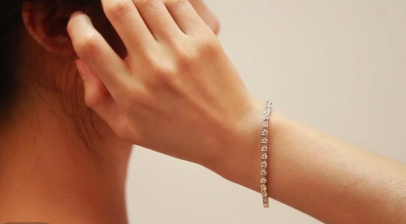 Moissanite Diamond Tennis Bracelet