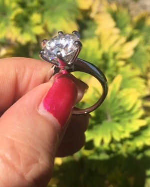 'Fiona' 5ct Moissanite Diamond Ring