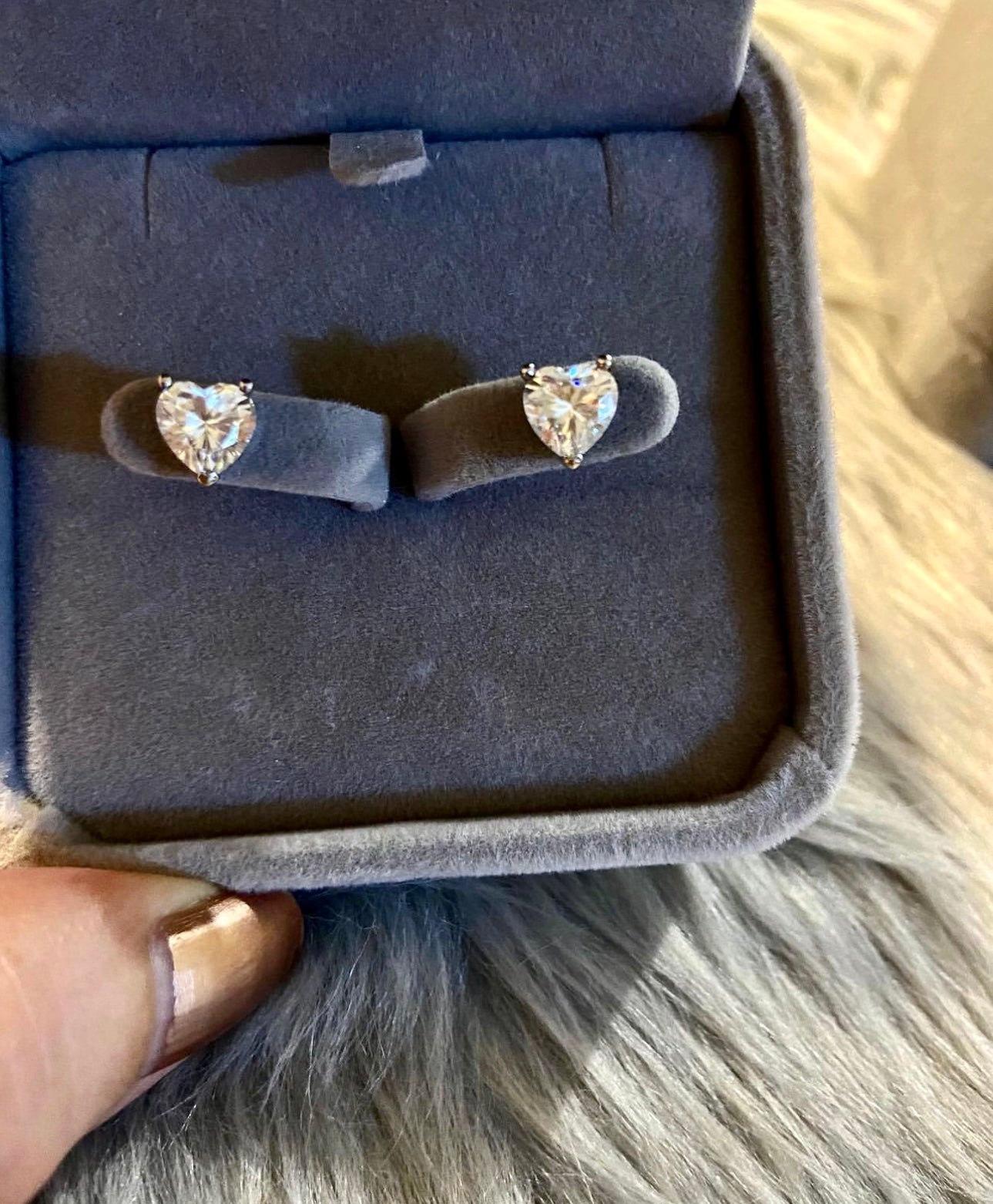 BUNDLE SALE Moissanite Diamond Engagement Ring