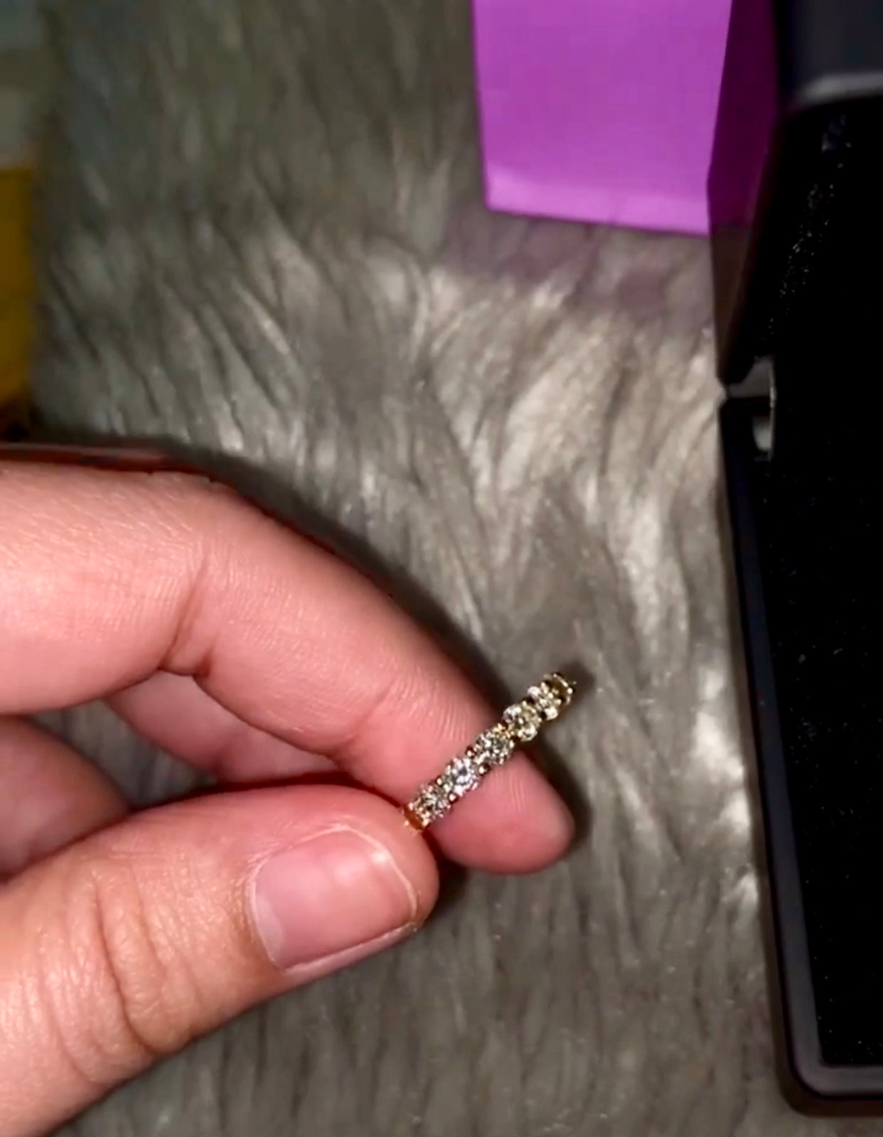 BUNDLE SALE Moissanite Diamond Engagement Ring
