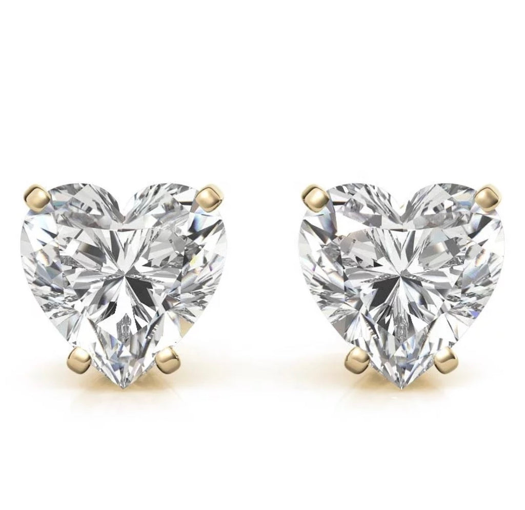 "Crystal"  Moissanite Diamond Earrings