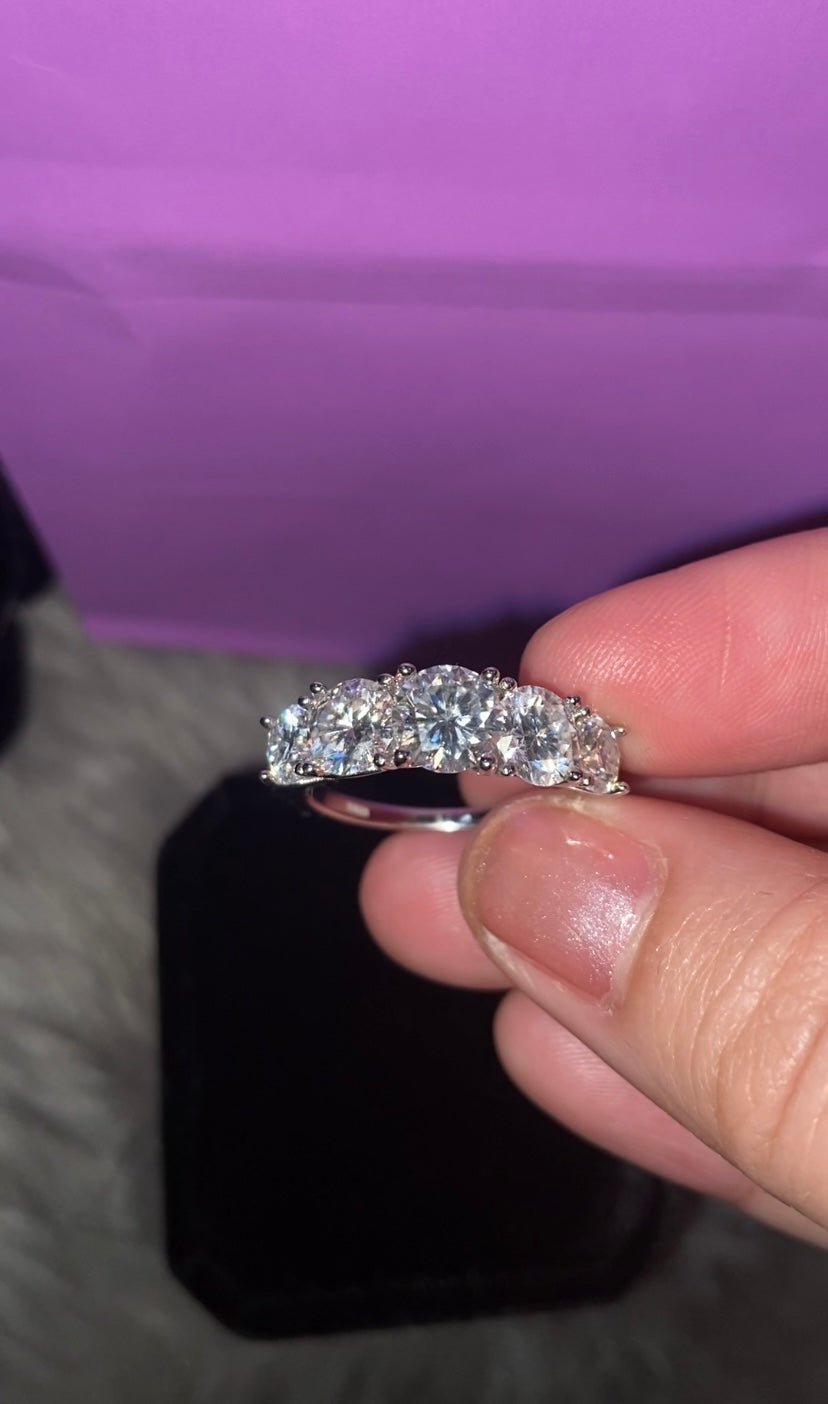 0.99 Carat Princess Cut Diamond Engagement Ring in Platinum GIA Certif –  QUEEN MAY
