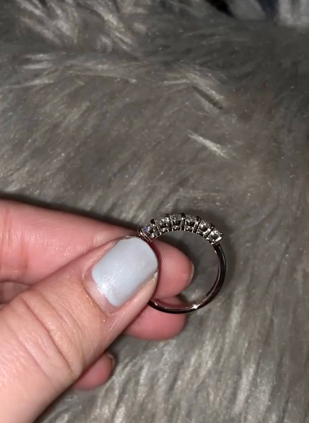 BUNDLE SALE Moissanite Diamond Engagement Ring