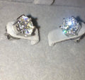 " Fiona " Earrings Moissanite Diamond