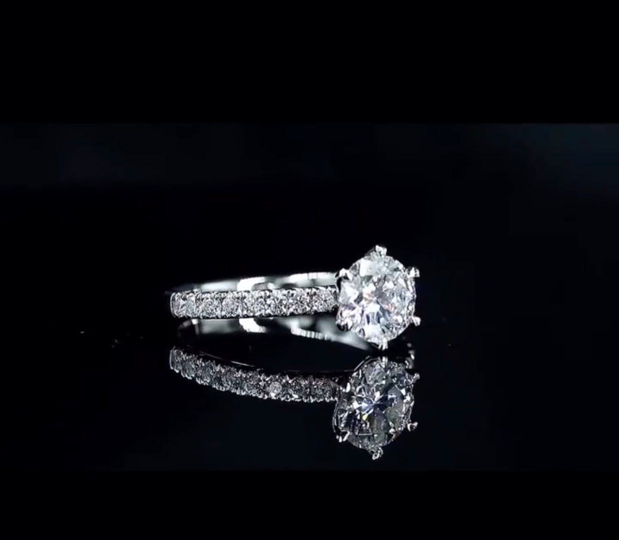" TRIXIE 2 " Moissanite Diamond Full Eternity Ring