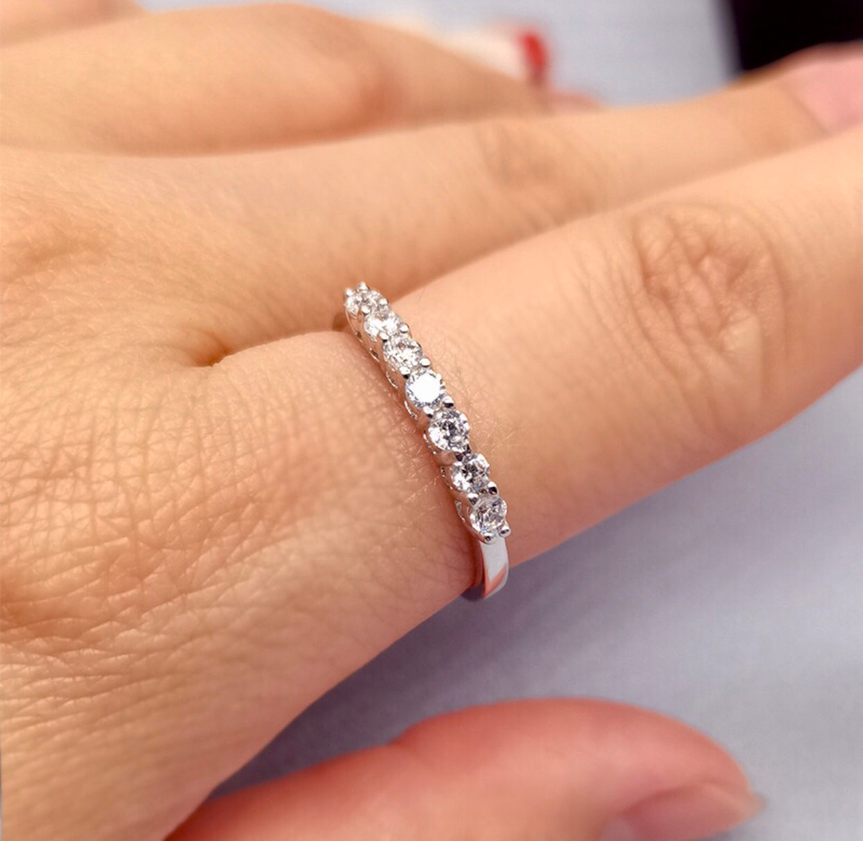 Half Band Eternity Ring
