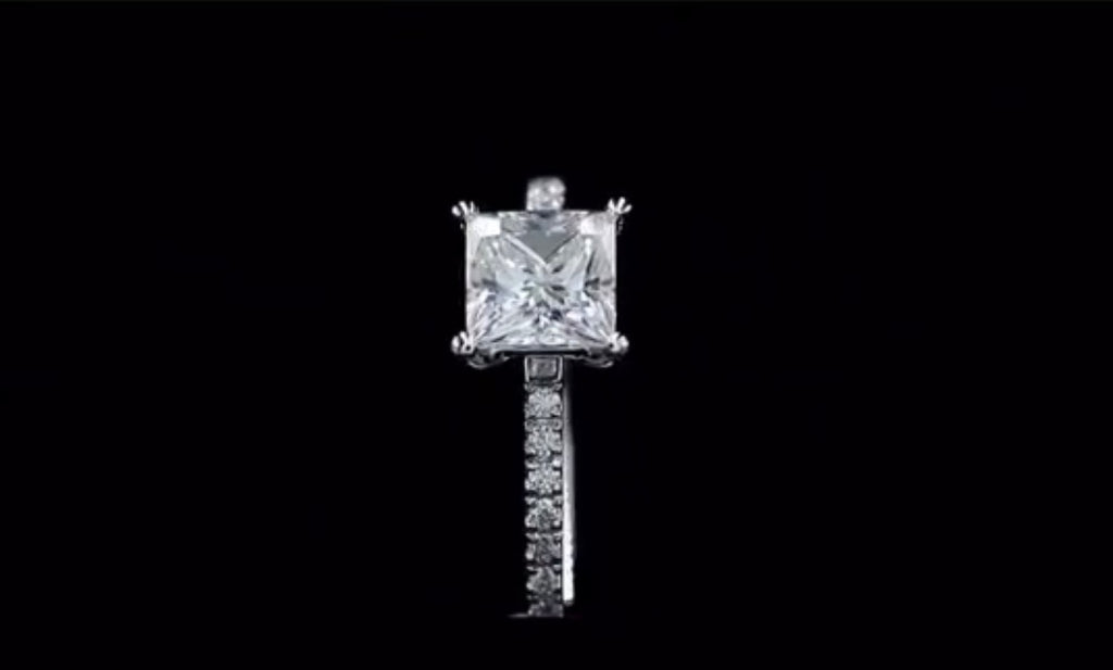 Celina Moissanite Diamond Stone Engagement Ring