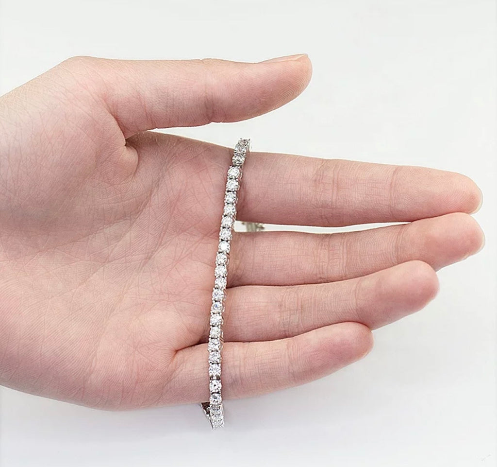 Moissanite Diamond Tennis Bracelet