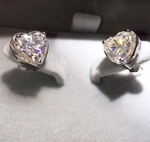 "Amia Heart" Ring & Earrings Set