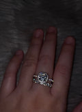 BUNDLE SALE Moissanite Diamond Engagement Ring