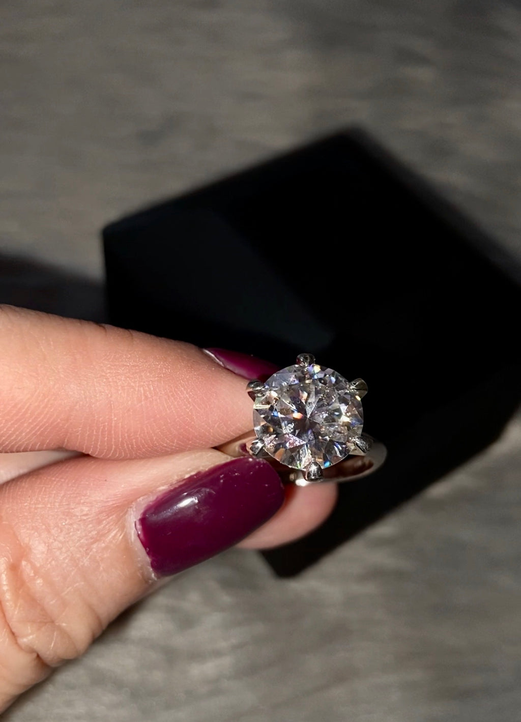 'Fiona' 5ct Moissanite Diamond Ring