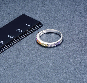 Customized Opal Ring White gold Vermeil