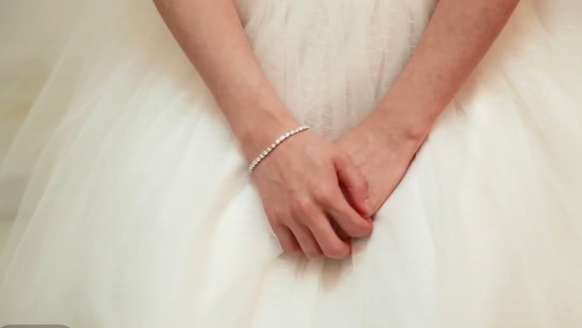 Moissanite Diamond Tennis Bracelet